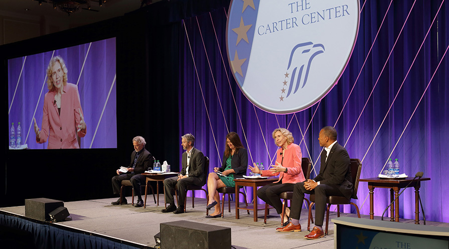 Carter Center Weekend panel discussion.