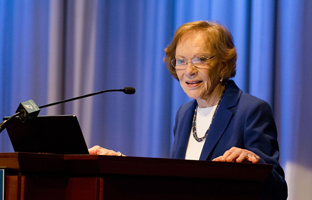 Rosalynn Carter led the fight against the stigma of mental illness for more than 50 years. (Photo: The Carter Center)