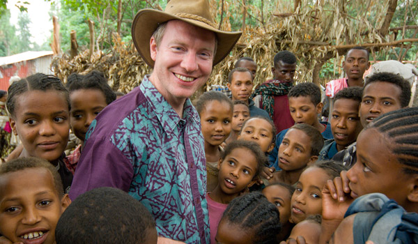 Paul Emerson, director of Carter Center Trachoma Control Program, in Ethiopia.