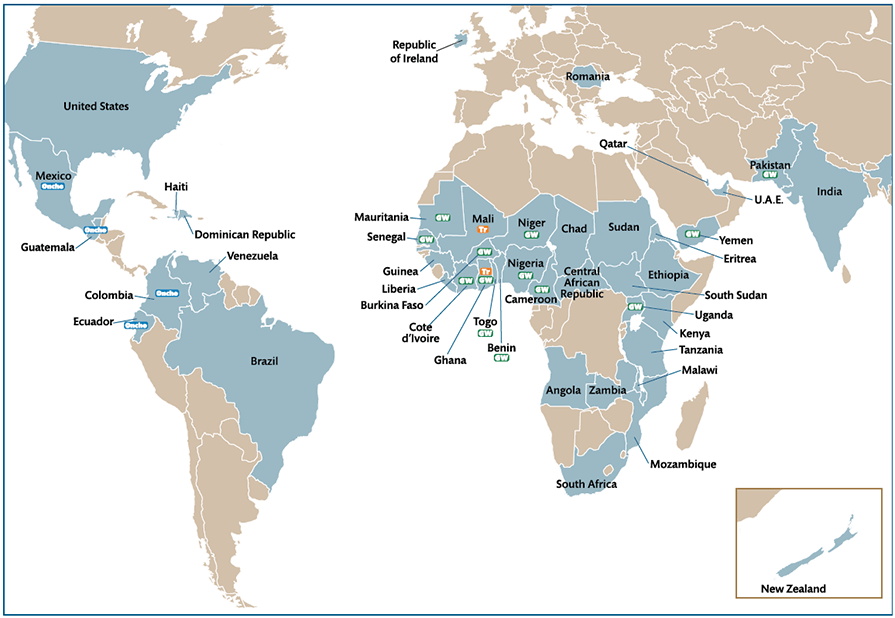 Map graphic