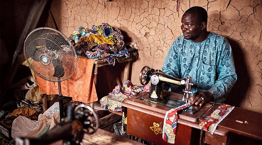 Tailor Yacouba Moustapha is the last person who had Guinea worm in Niger’s Zinder region, in 2005.
