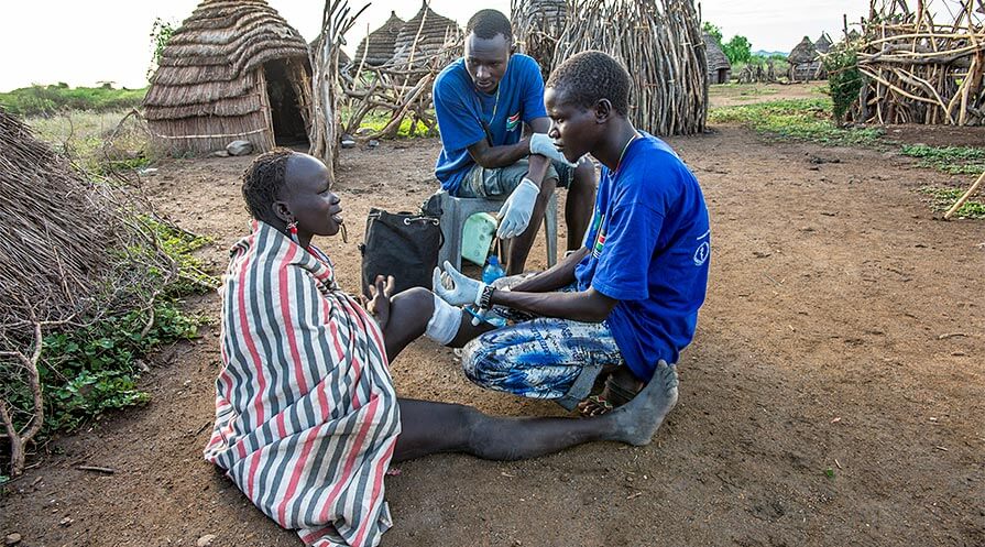 In South Sudan, Lucia Nakom Lopeyok describes where she may have contracted Guinea worm disease.