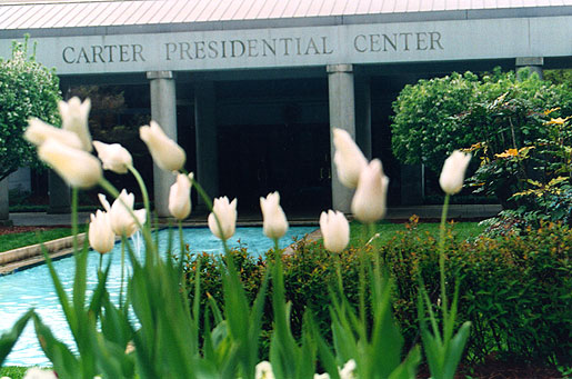 The Jimmy Carter Library and Museum entrance