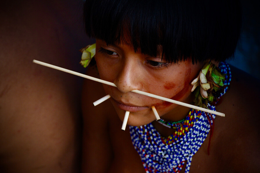 Yanomami youth 