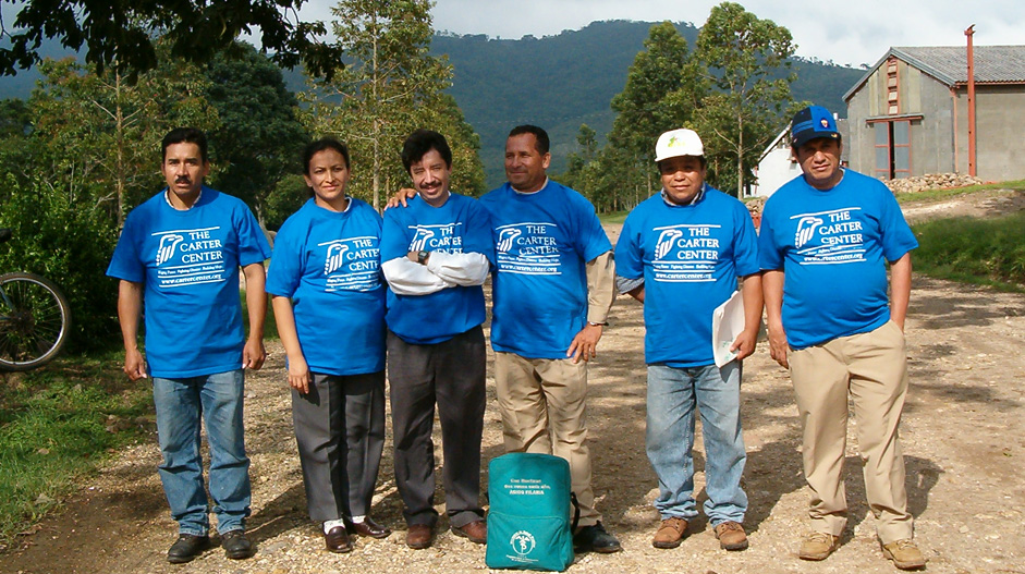Local health workers in Guatemala.