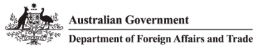 Logo for Australian Government Department of Foreign Affairs and Trade