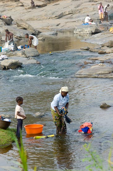 Community water source in Nigeria